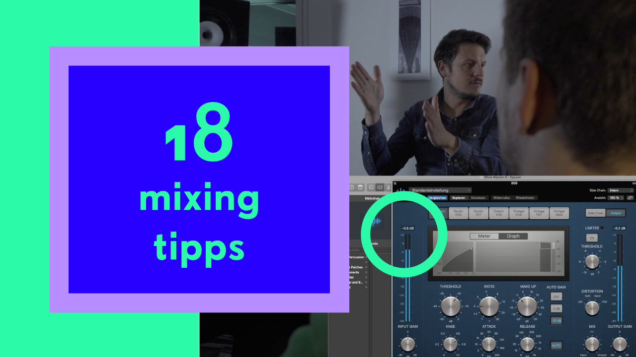 Tracks abmischen - Mit diesen 18 Tipps zum perfekten Mixdown, mehr ...